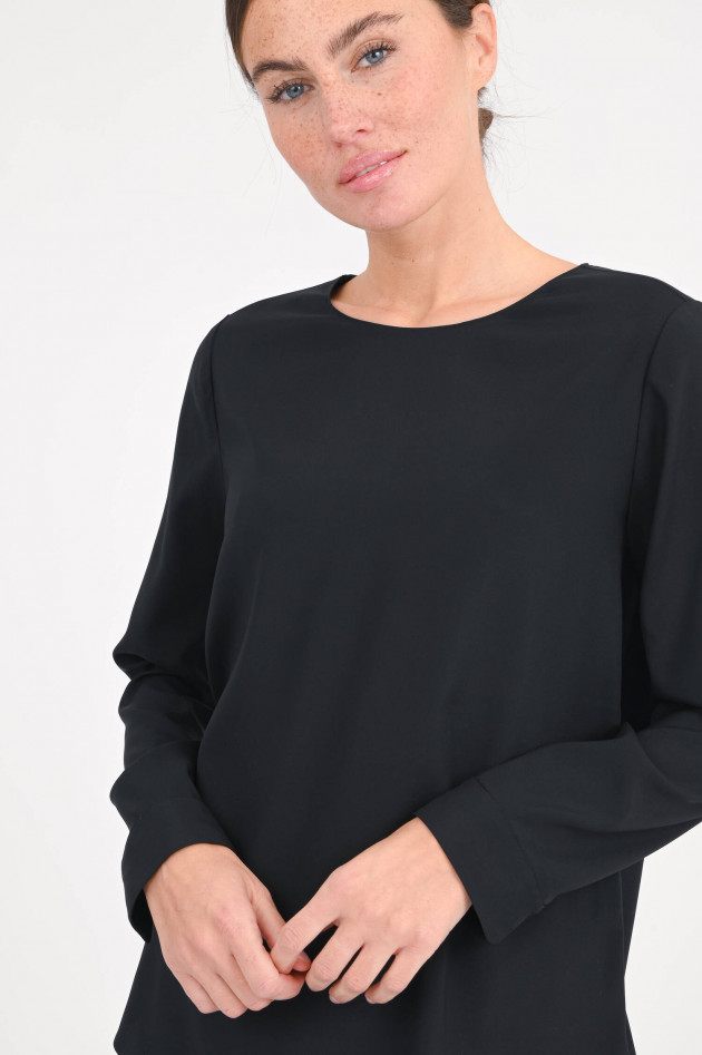 herzen´S angelegenheit Seidenbluse in Schwarz