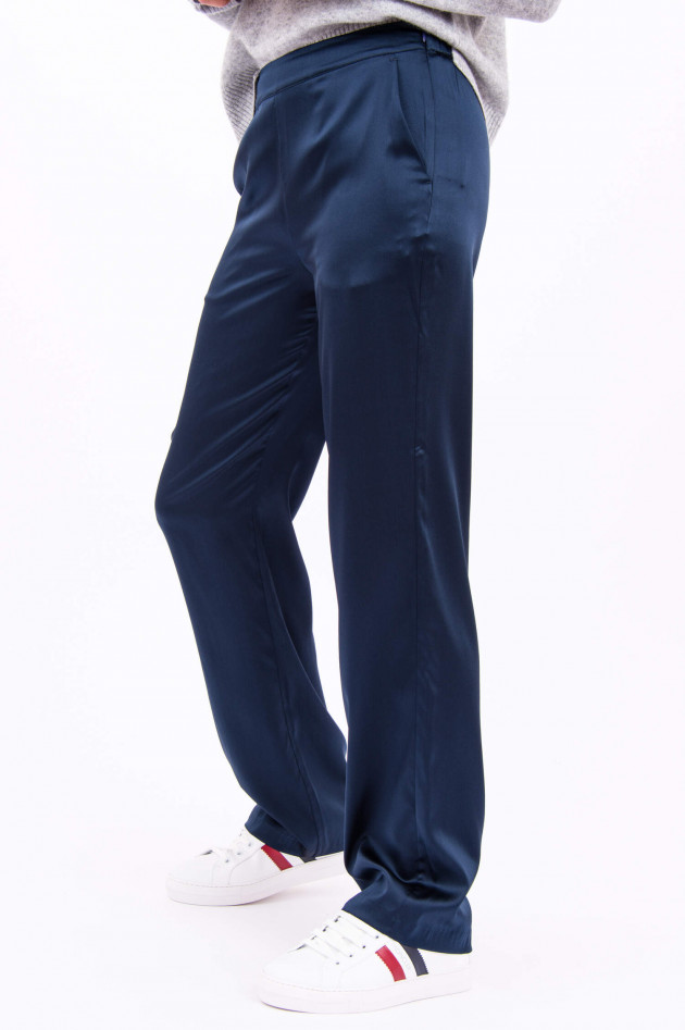 herzen´S angelegenheit Seiden-Hose in Navy