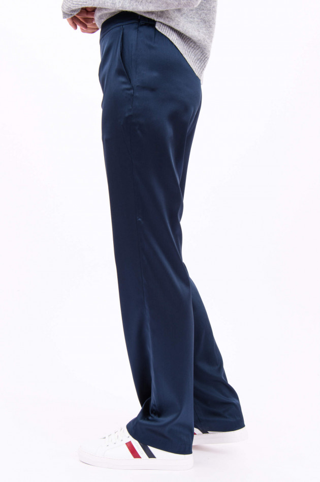 herzen´S angelegenheit Seiden-Hose in Navy