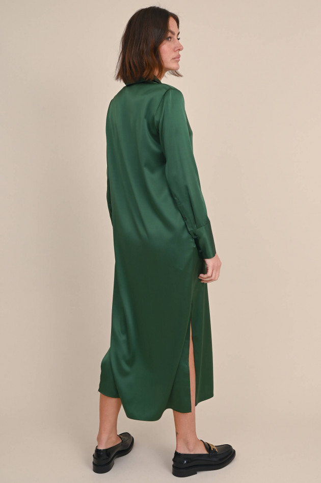 herzen´S angelegenheit Satin Kleid in Dunkelgrün