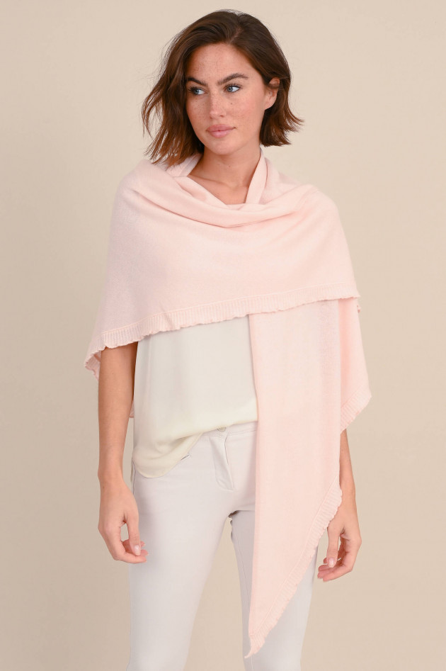 herzen´S angelegenheit Poncho aus Wollmix in Rosa