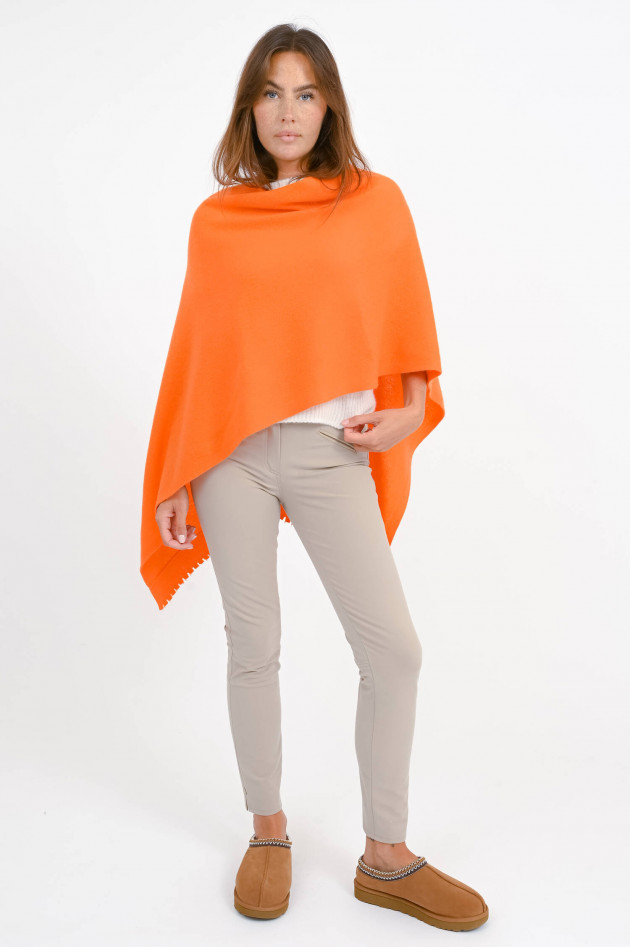 herzen´S angelegenheit Poncho aus Woll-Cashmere-Mix  in Orange