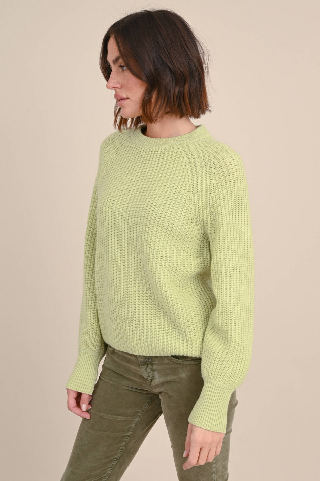 herzen´S angelegenheit Pullover aus Wolle und Cashmere in Hellgrün