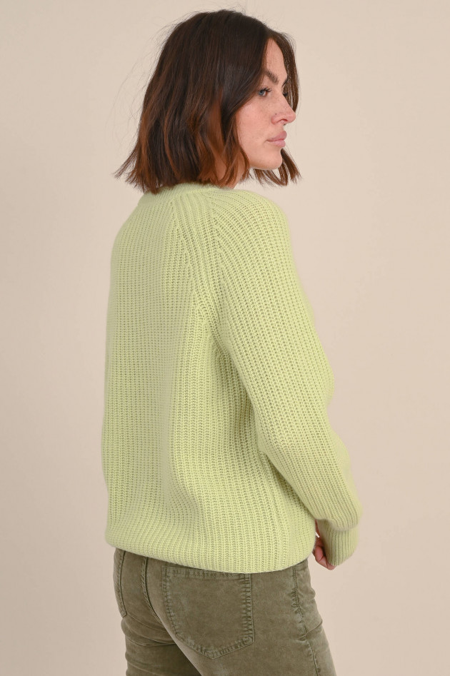 herzen´S angelegenheit Pullover aus Wolle und Cashmere in Hellgrün