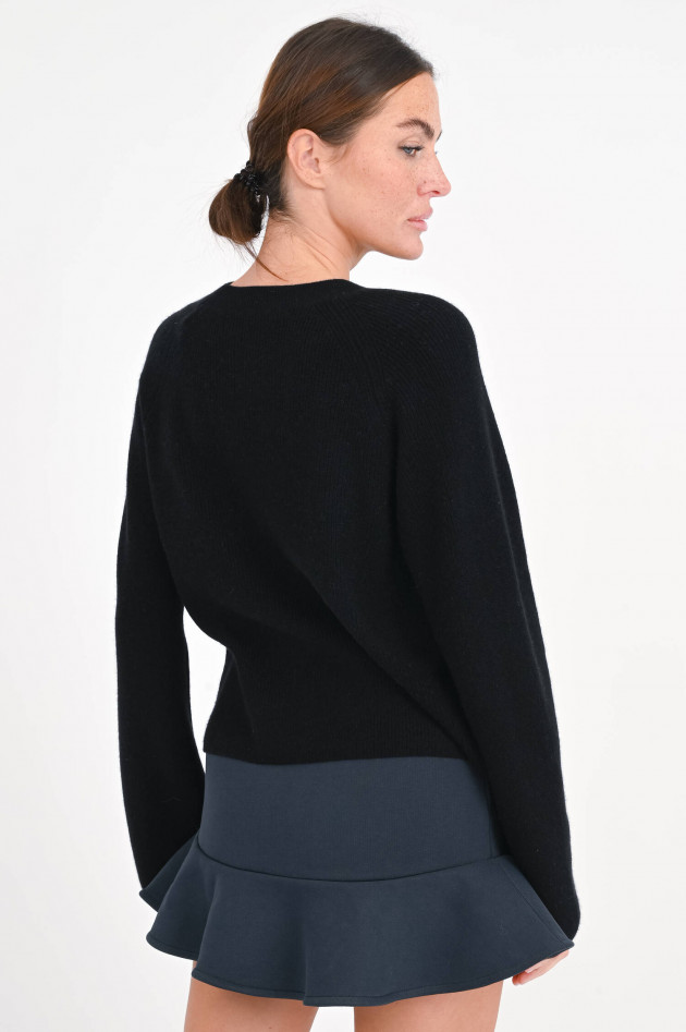 herzen´S angelegenheit Pullover aus Cashmere-Woll-Mix in Schwarz