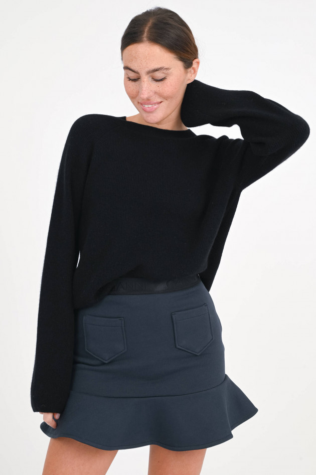 herzen´S angelegenheit Pullover aus Cashmere-Woll-Mix in Schwarz