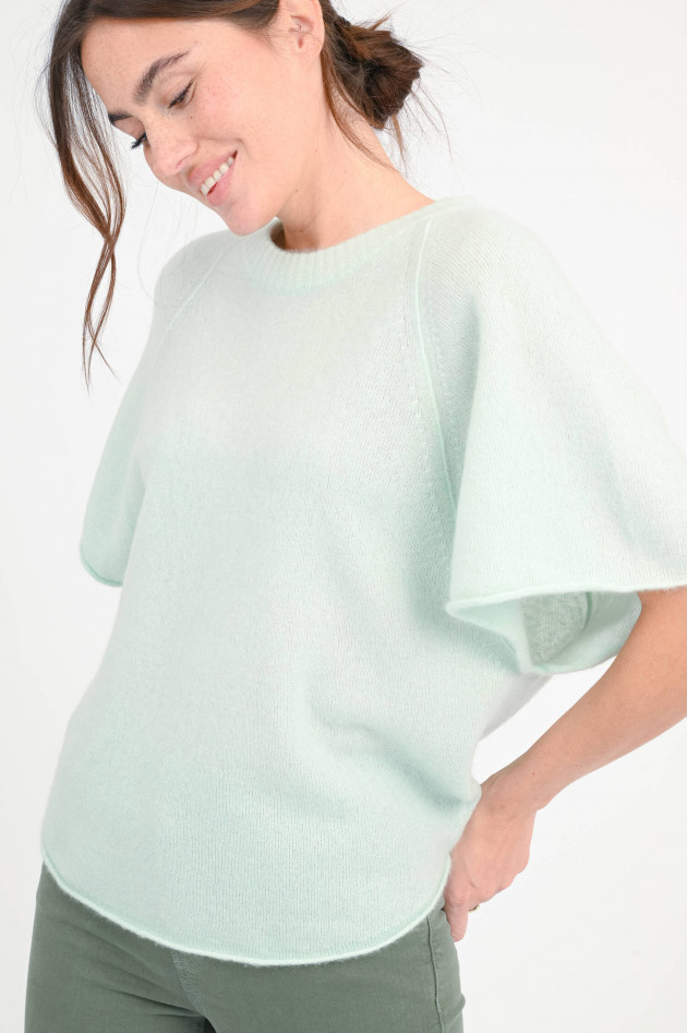 herzen´S angelegenheit Oversize-Cash-Mix Pullover in Mint