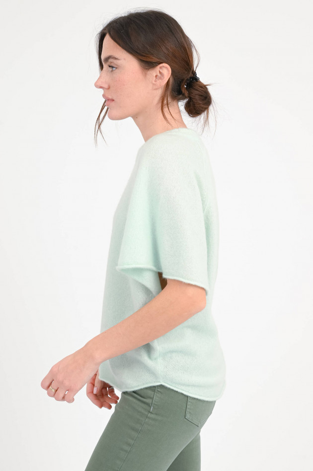 herzen´S angelegenheit Oversize-Cash-Mix Pullover in Mint