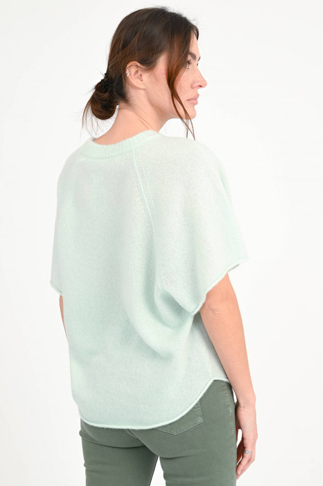 herzen´S angelegenheit Oversize-Cash-Mix Pullover in Mint