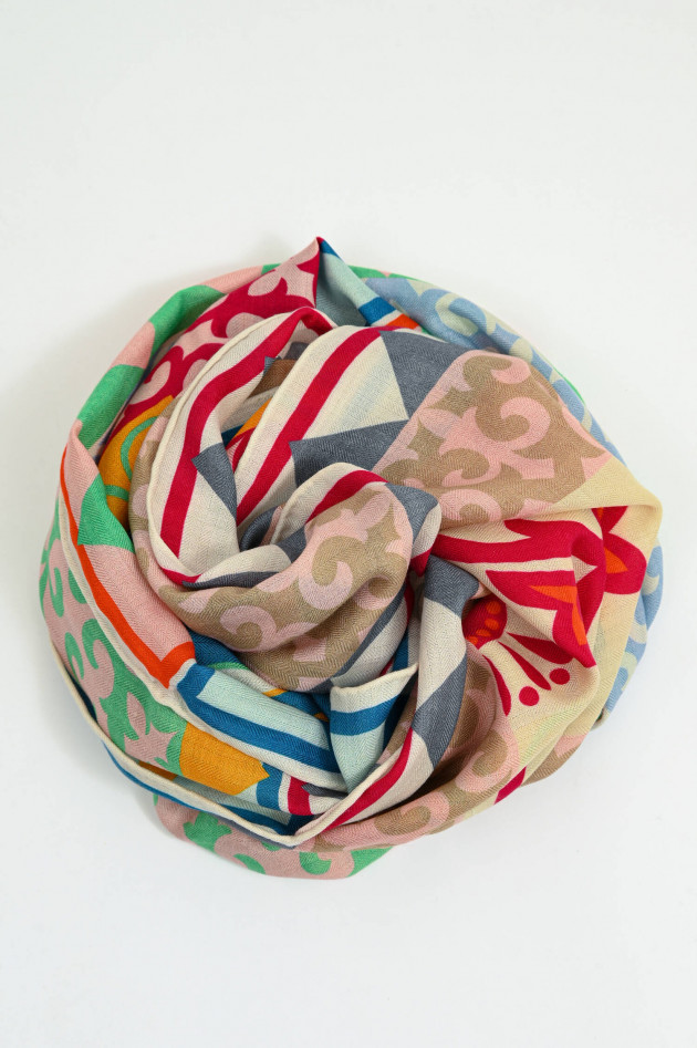 herzen´S angelegenheit Cashmere-Seiden-Tuch in Multicolor
