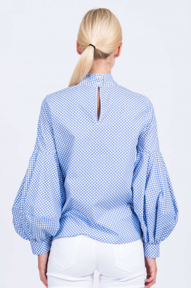 herzen´S angelegenheiten Bluse mit Ballonarm in Hellblau