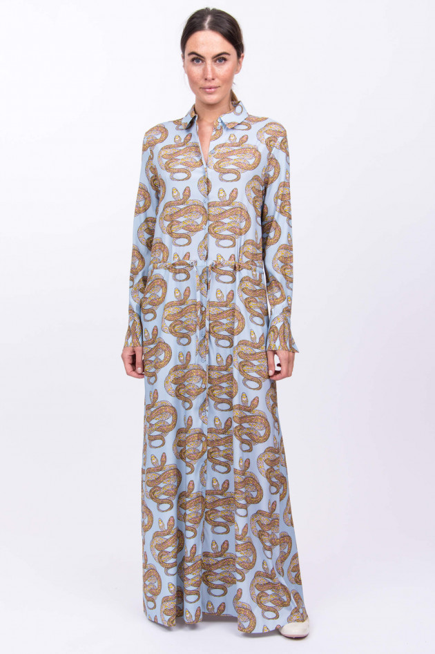 herzen´S angelegenheiten Kleid aus Seidenmix mit Schlangen-Print