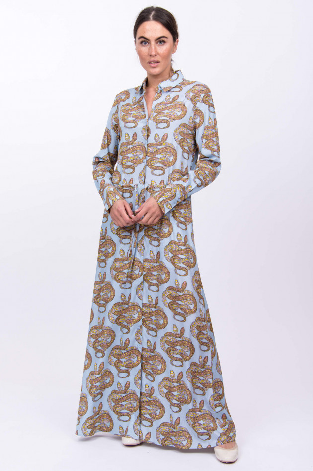 herzen´S angelegenheiten Kleid aus Seidenmix mit Schlangen-Print