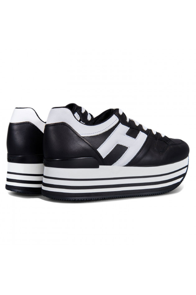 Hogan Sneaker INTERAKTIV in Schwarz/Weiß