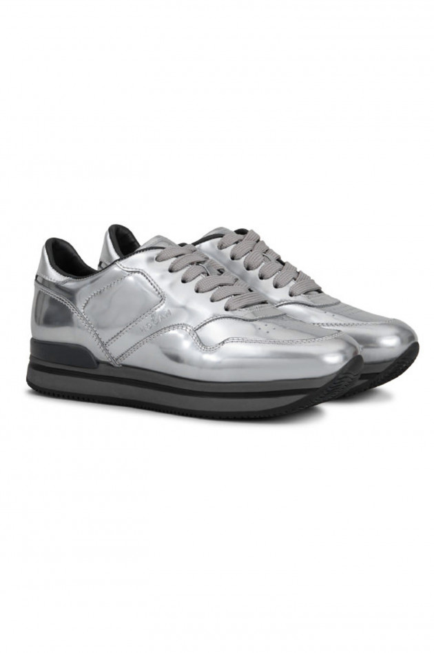 Hogan Sneaker SPORTIVO in Silber/Metallic