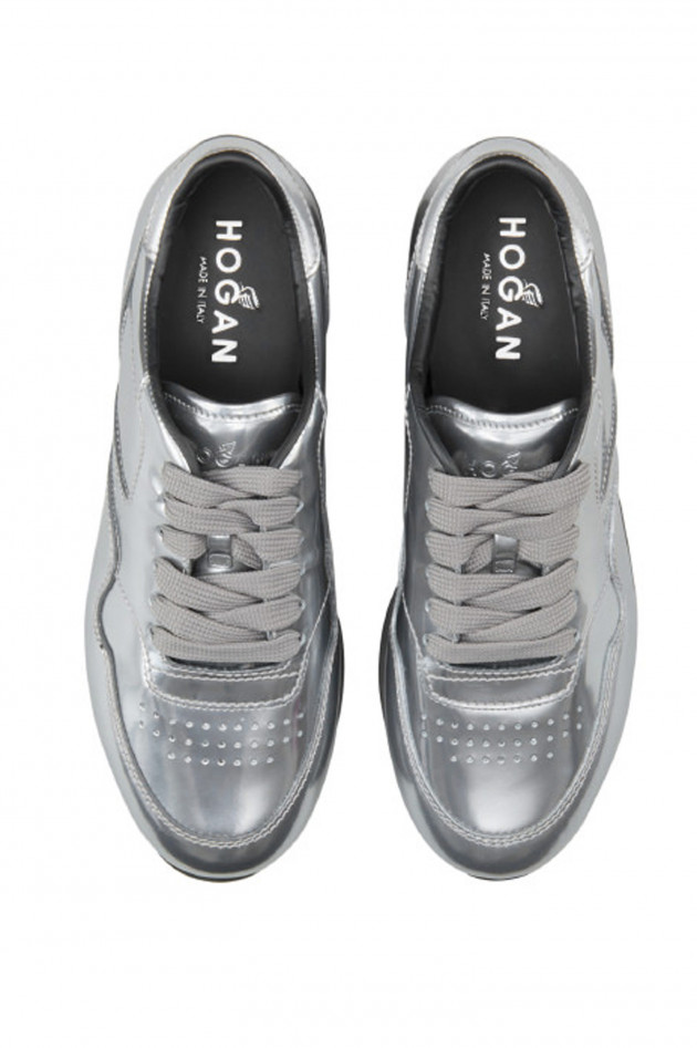 Hogan Sneaker SPORTIVO in Silber/Metallic