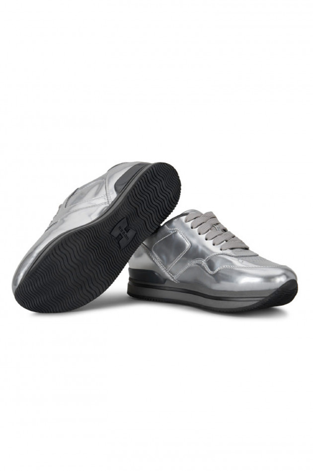 Hogan Sneaker SPORTIVO in Silber/Metallic