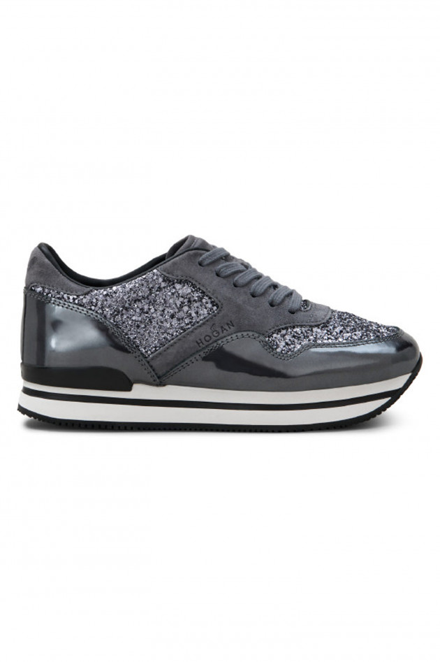 Hogan Sneaker SPORTIVO in Grau/Silber