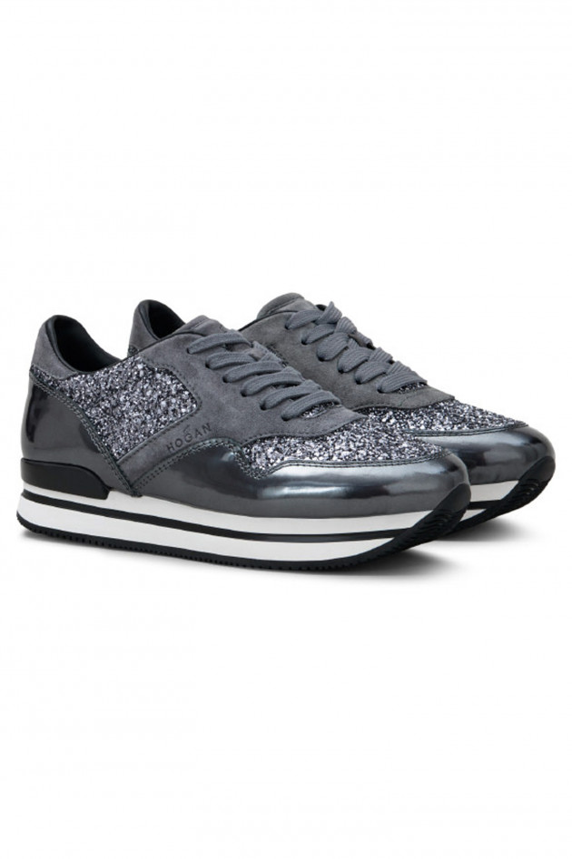 Hogan Sneaker SPORTIVO in Grau/Silber