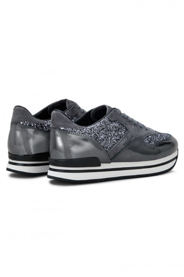 Hogan Sneaker SPORTIVO in Grau/Silber