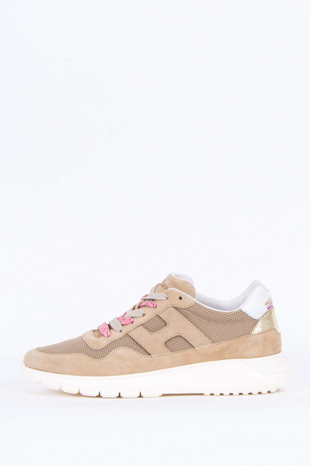 Hogan Sneaker INTERACTIVE in Beige/Rosa