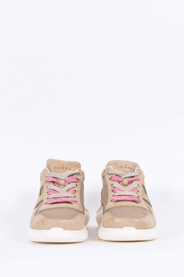 Hogan Sneaker INTERACTIVE in Beige/Rosa