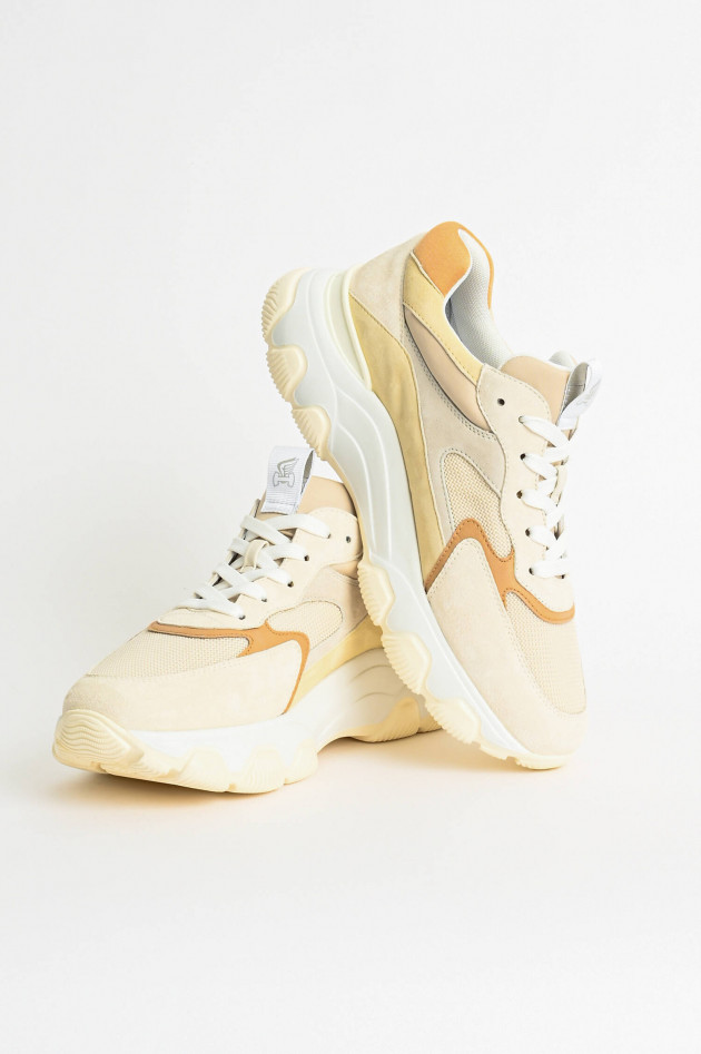 Hogan Sneaker HYPERACTIVE ALLACCIATO in Beige