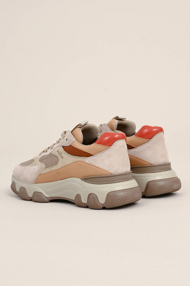 Hogan Sneaker HYPERACTIVE FORATURE in Beige