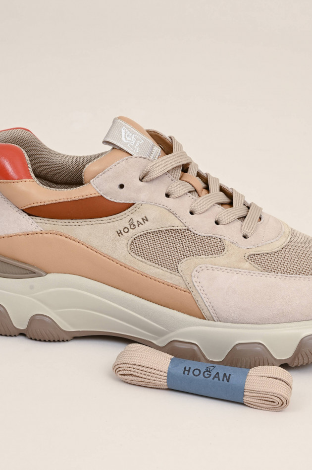 Hogan Sneaker HYPERACTIVE FORATURE in Beige