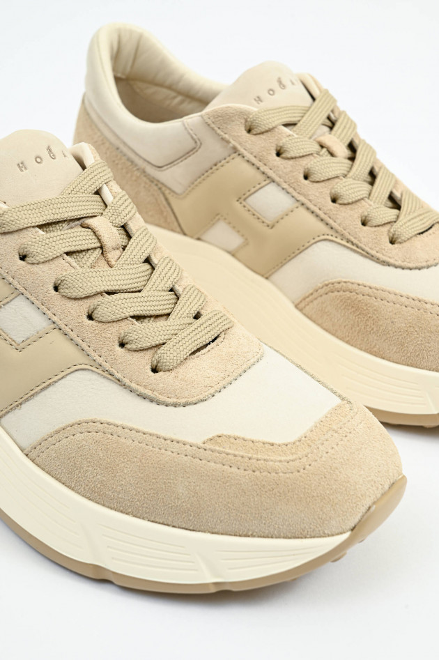 Hogan Sneaker ALLACCIATO in Beige/Creme