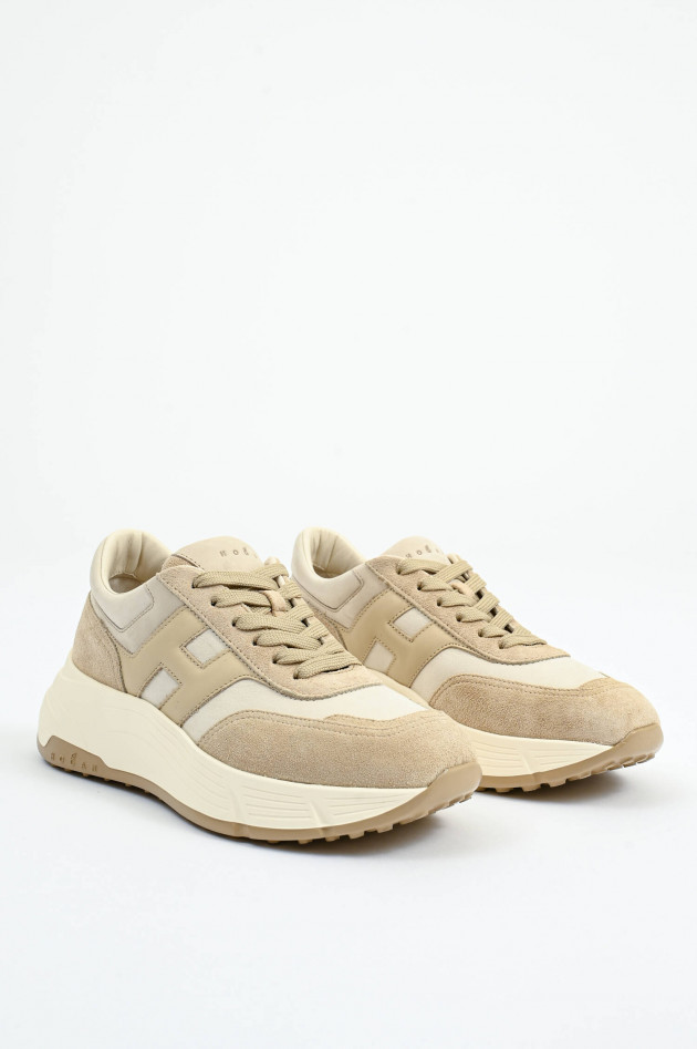 Hogan Sneaker ALLACCIATO in Beige/Creme