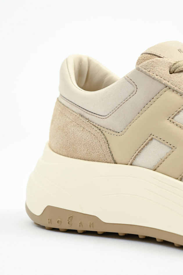 Hogan Sneaker ALLACCIATO in Beige/Creme