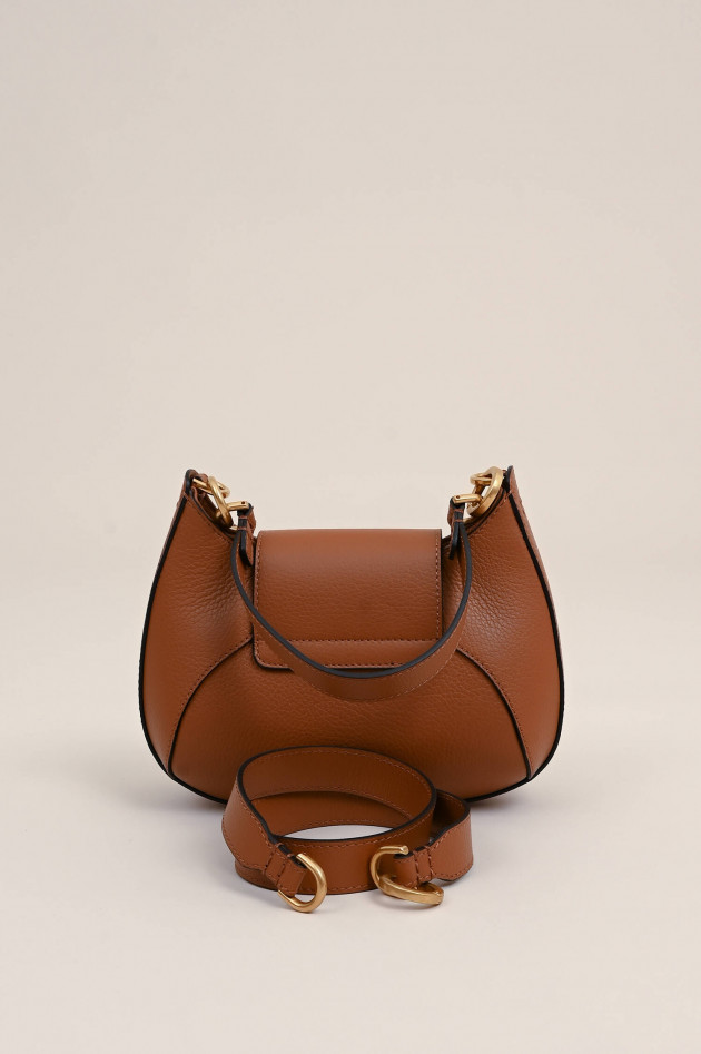 Hogan Tasche Hobo MINI in Cognac
