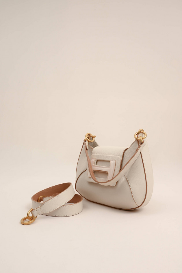 Hogan Hobotasche MINI HOGAN H-BAG in Elfenbein