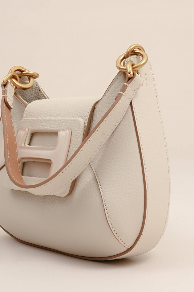 Hogan Hobotasche MINI HOGAN H-BAG in Elfenbein