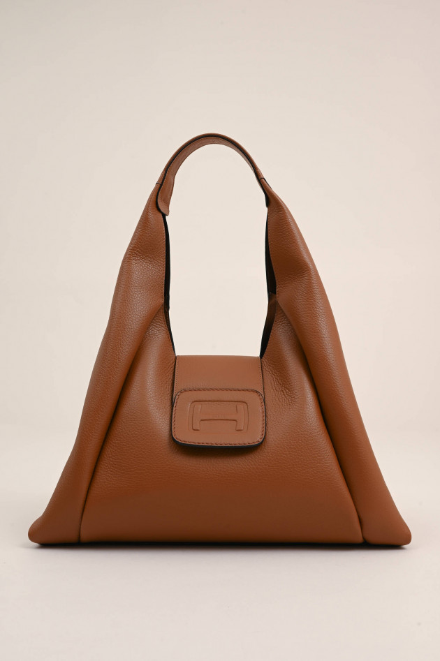 Hogan Tasche HOBO MEDIUM HOGAN H-BAG in Cognac