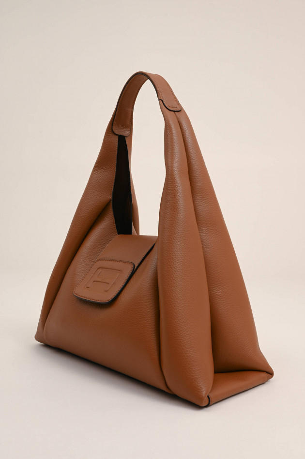 Hogan Tasche HOBO MEDIUM HOGAN H-BAG in Cognac