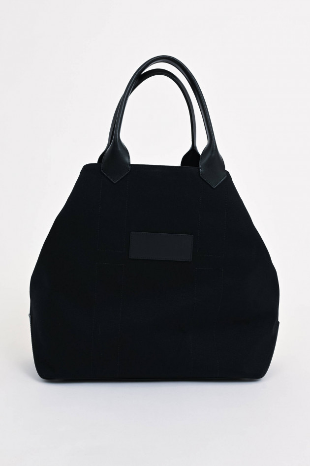 Hogan Shopper Grande in Schwarz/Weiß
