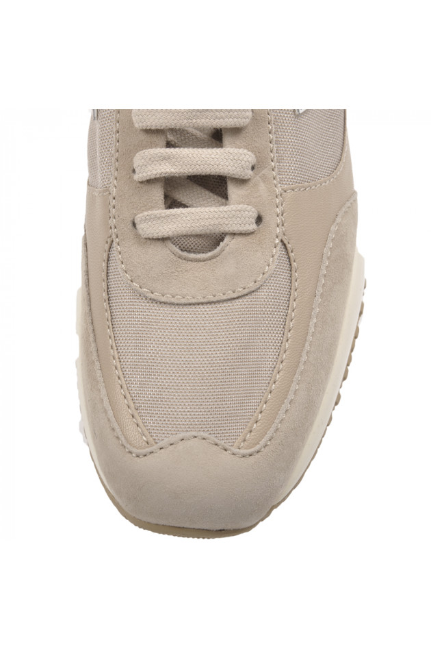 Hogan Sneakers mit H-Relief in Beige