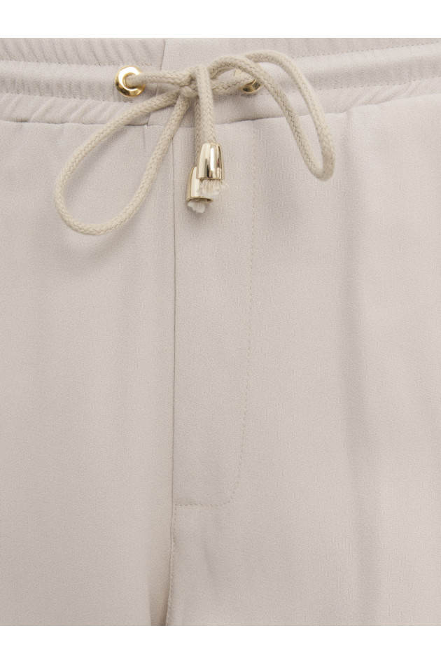 Monocrom Hose im Joggingstil in Hautfarbe