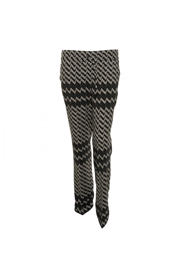 Cambio  Hose MISSONI im Jogging - Stil in Schwarz/Natur