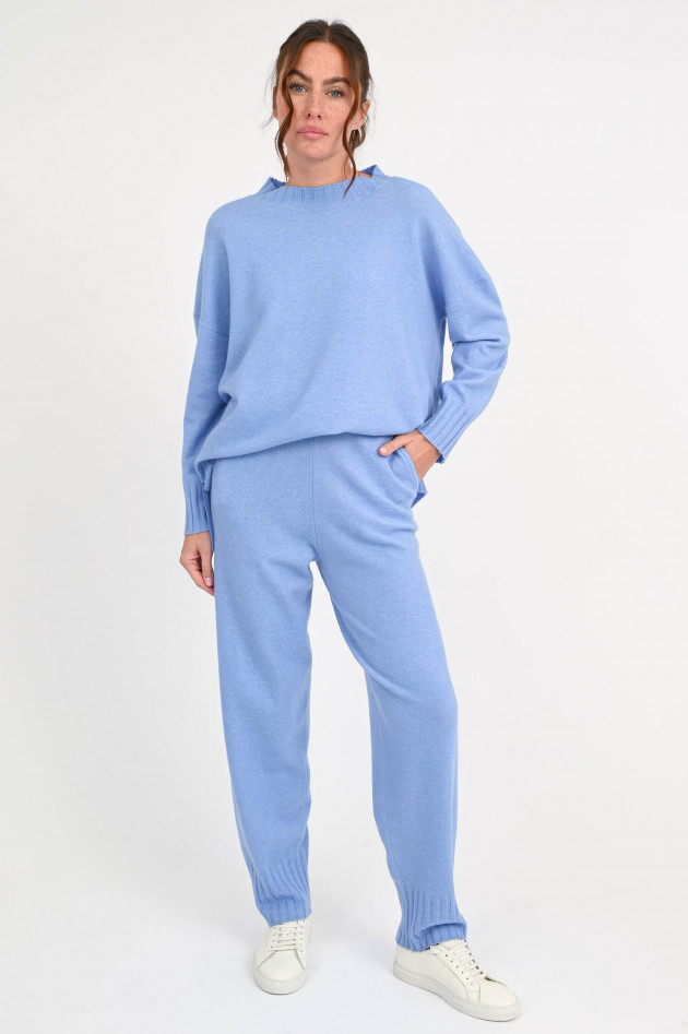 I Heart  Strick-Pants SORENJA in Hellblau