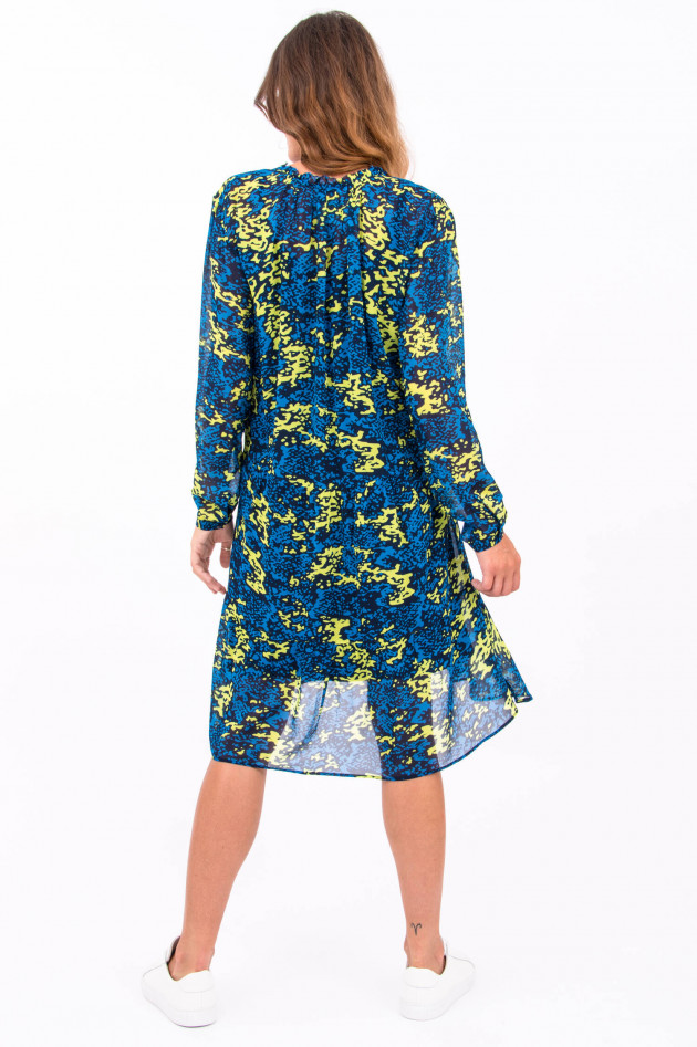 I Heart  Kleid ANDREA in Neon Blau/ Gelb