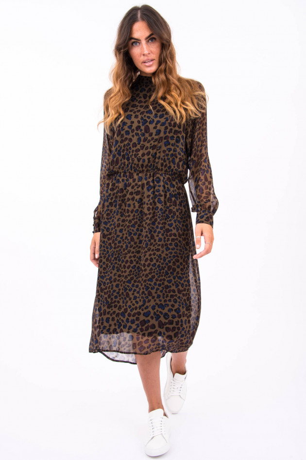 I Heart  Midi-Kleid FREJA in Olivbraun