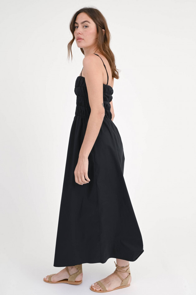 I Heart  Geskmoktes Midi-Kleid BLANNIRA in Schwarz