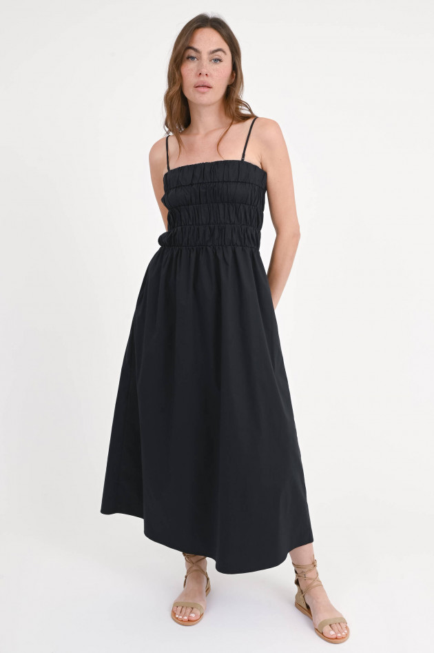 I Heart  Geskmoktes Midi-Kleid BLANNIRA in Schwarz