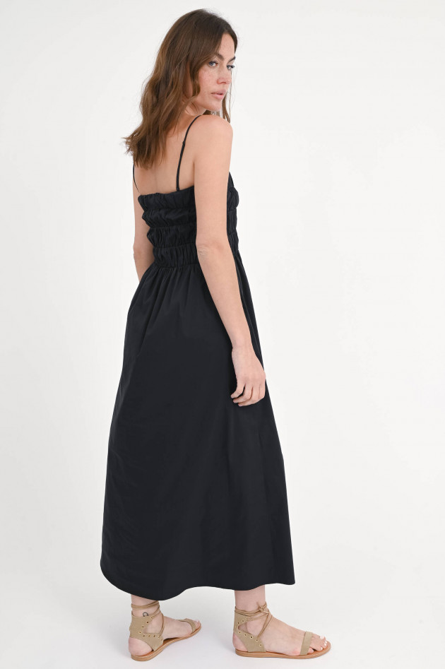 I Heart  Geskmoktes Midi-Kleid BLANNIRA in Schwarz