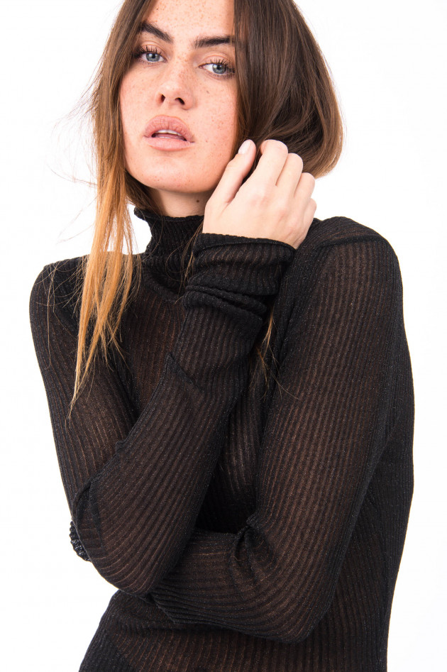 I Heart  Longsleeve ELOUISE in Schwarz