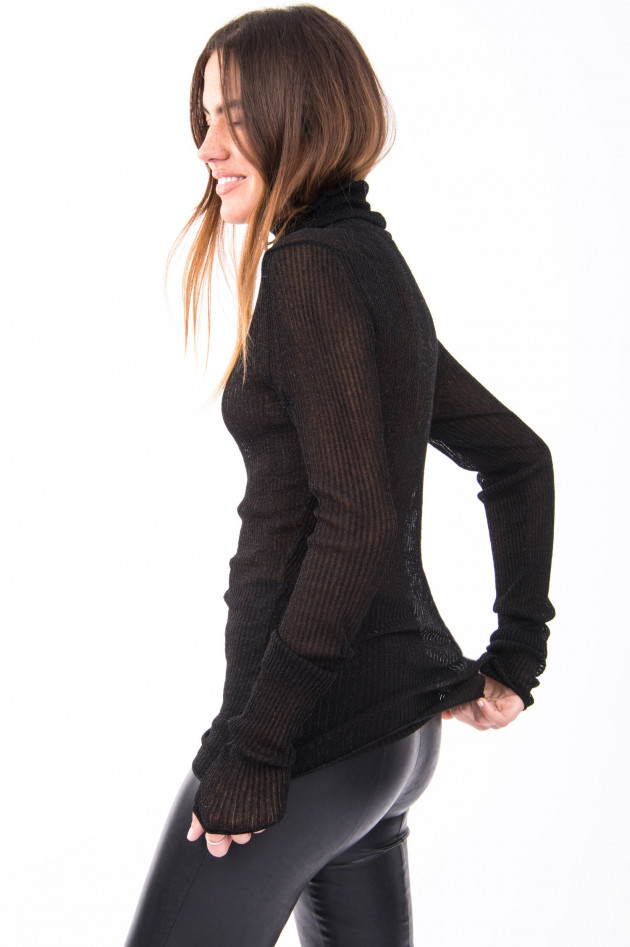 I Heart  Longsleeve ELOUISE in Schwarz