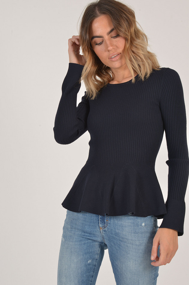 I Heart  Pullover aus Wolle in Navy